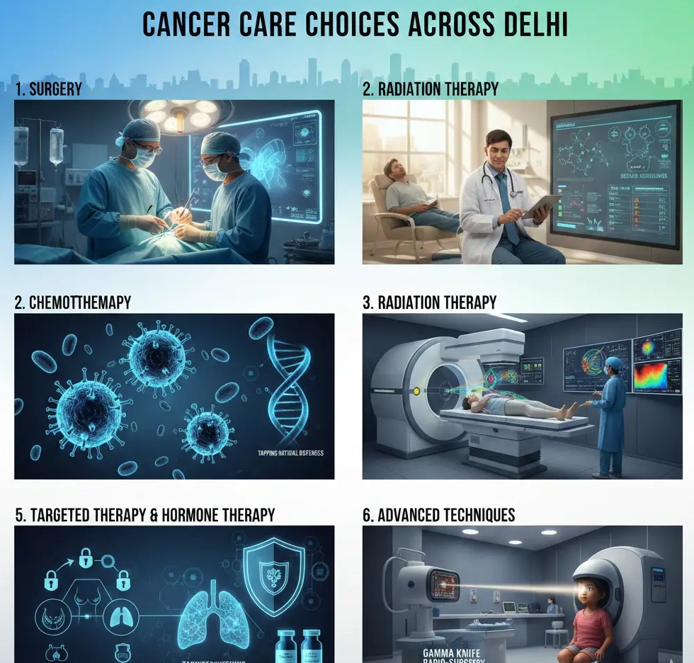 different types of cancer treatment