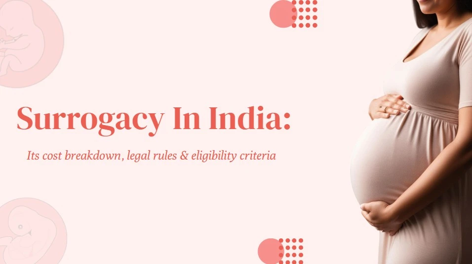 Surrogacy process in India step by step with surrogacy process, surrogacy cost breakdown and surrogacy cost explained