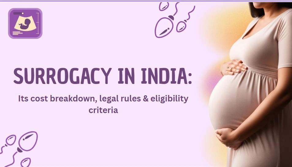 Surrogacy in India cost breakdown legal rules eligibility criteria 2026 with pregnant woman