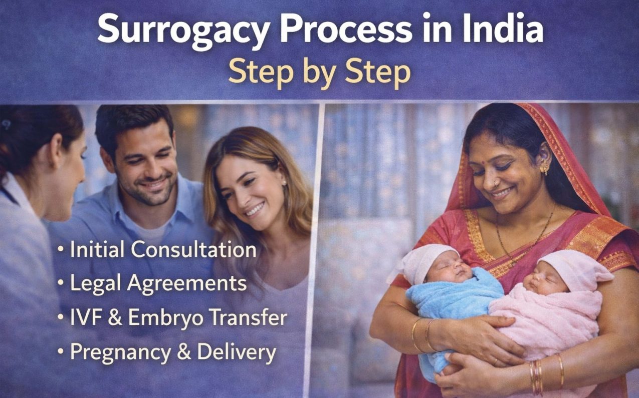 surrogacy process in India step by step guide