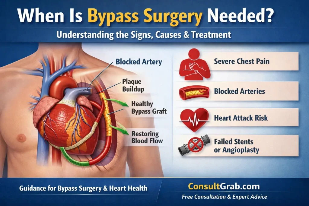 When Is Bypass Surgery Needed? Complete Guide for Heart Patients