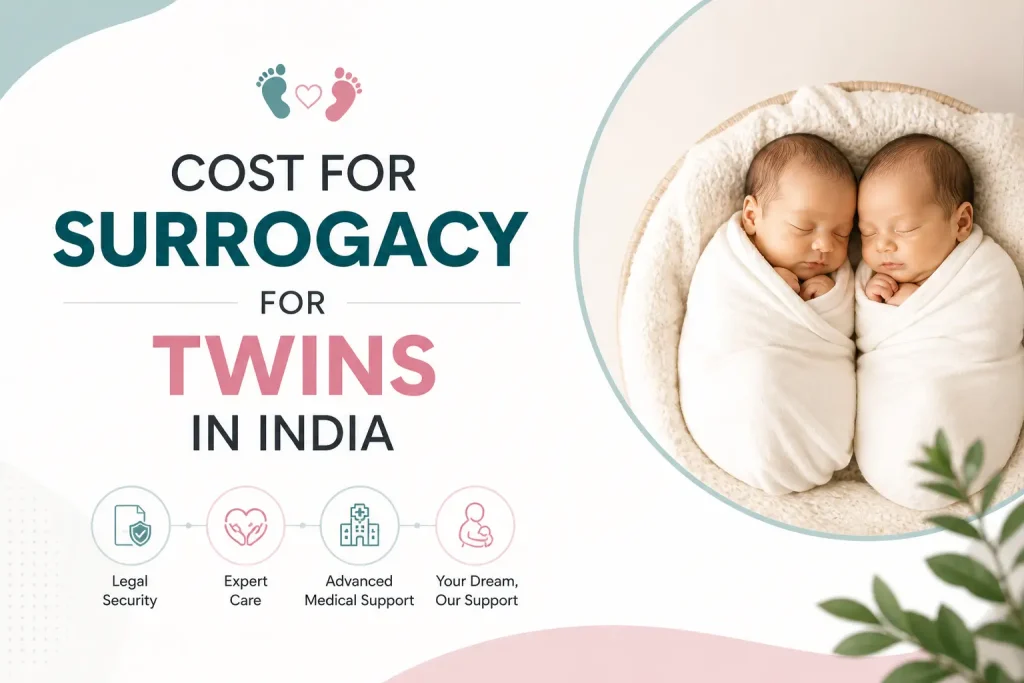 surrogacy cost for twins in India, IVF twin pregnancy cost India, twin surrogacy treatment India, surrogate mother cost India twins