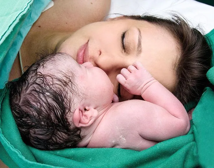 successful IVF pregnancy result newborn baby India