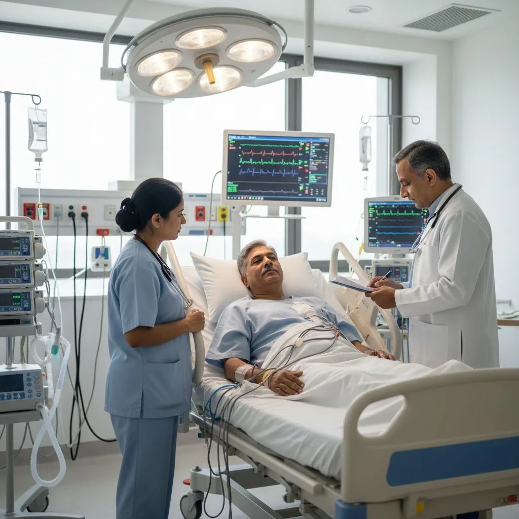 Post bypass surgery (CABG) recovery care in Delhi hospital