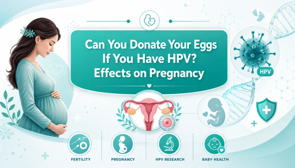 Can you donate your eggs if you have HPV? Effects on pregnancy