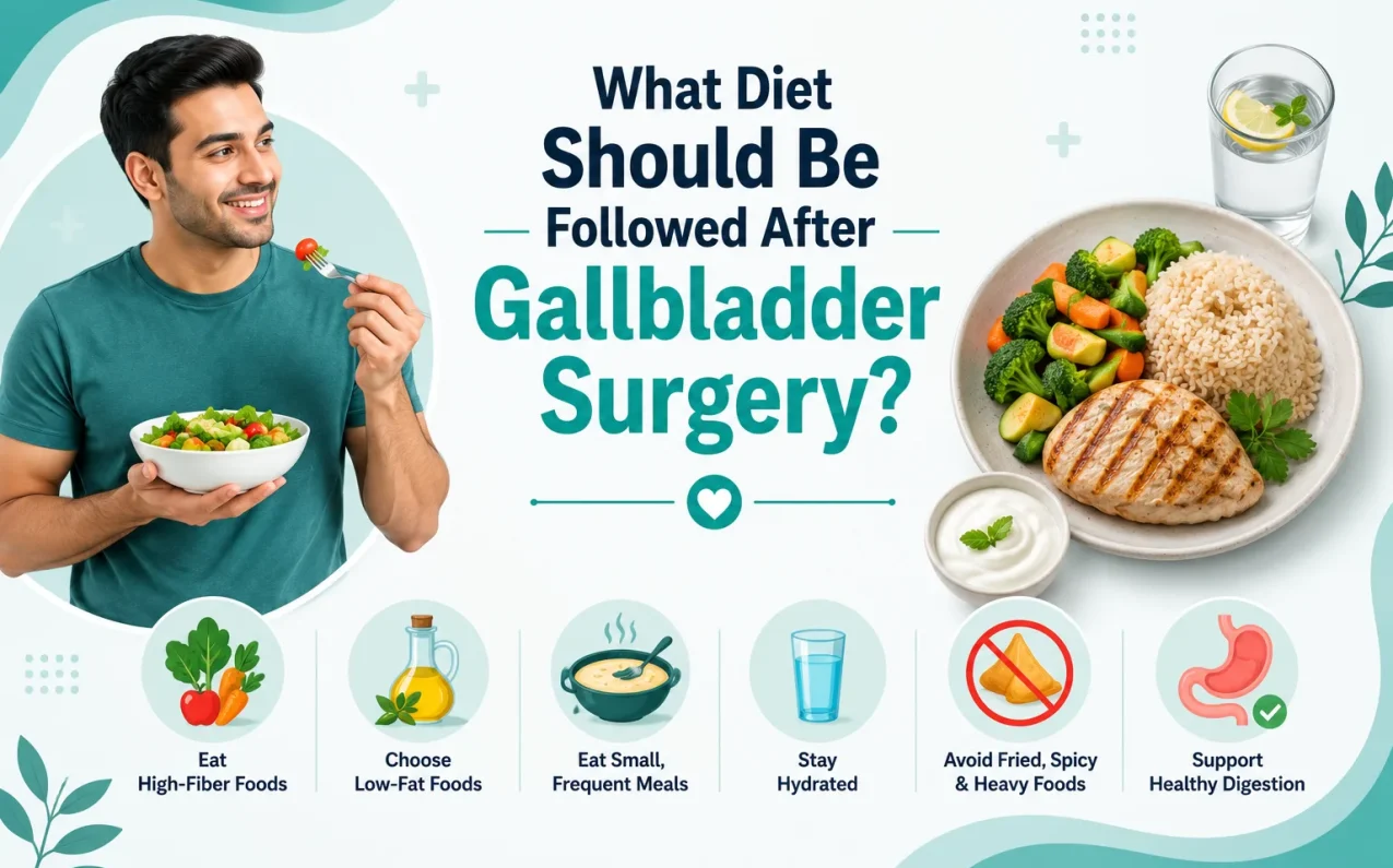 Healthy low fat diet foods recommended after gallbladder surgery including lean protein vegetables fruits and small frequent meals for better digestion