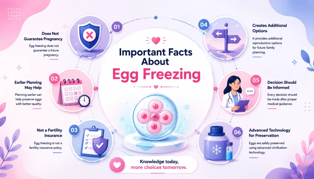 Important facts about egg freezing