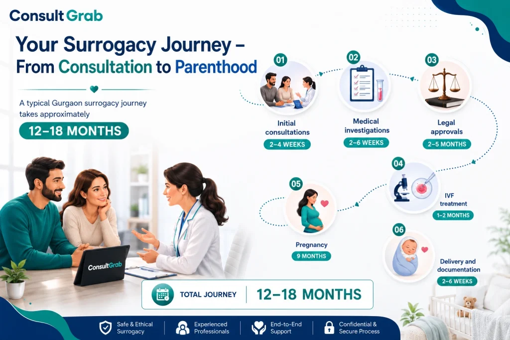 surrogacy journey step by step