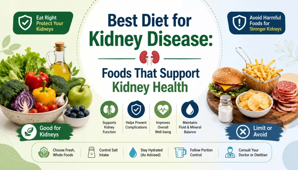 Best Diet for Kidney Disease: Foods That Support Kidney Health 