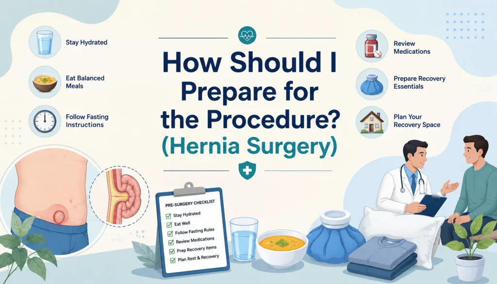 How Should I Prepare for the Procedure? (Hernia Surgery)
