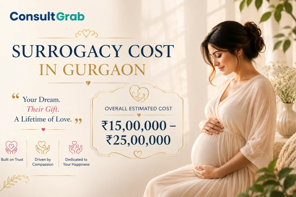 Surrogacy Cost in Gurgaon (2026): Complete cost breakdown