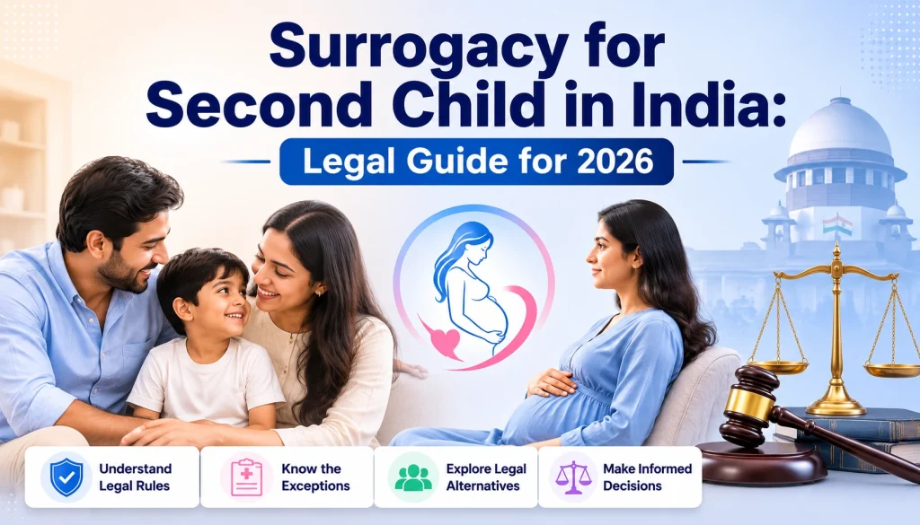 Surrogacy for Second Child in India: Is It Legal? Complete Guide (2026)