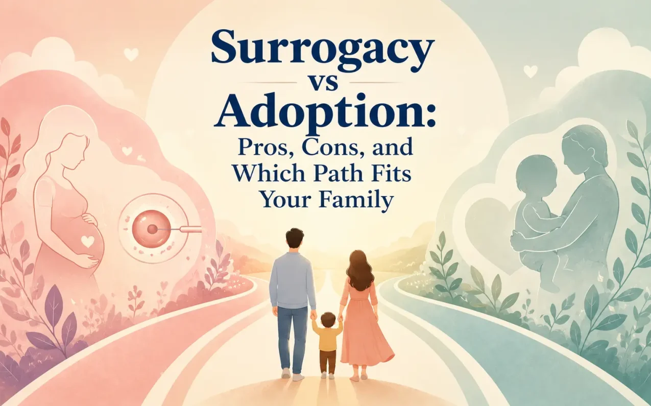 Comparison of surrogacy and adoption as paths to parenthood