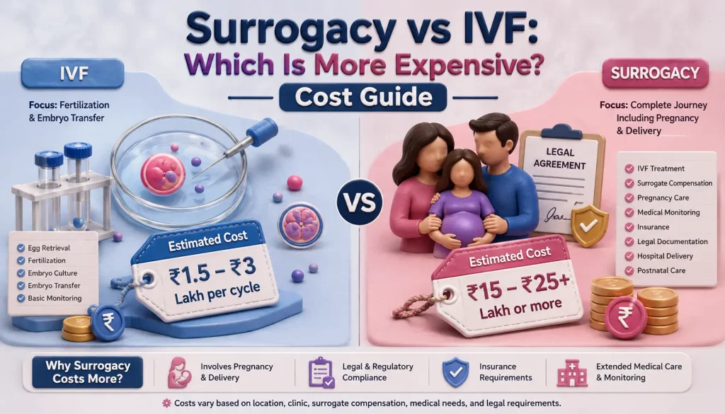 Surrogacy vs IVF: Which Is More Expensive? Cost Guide