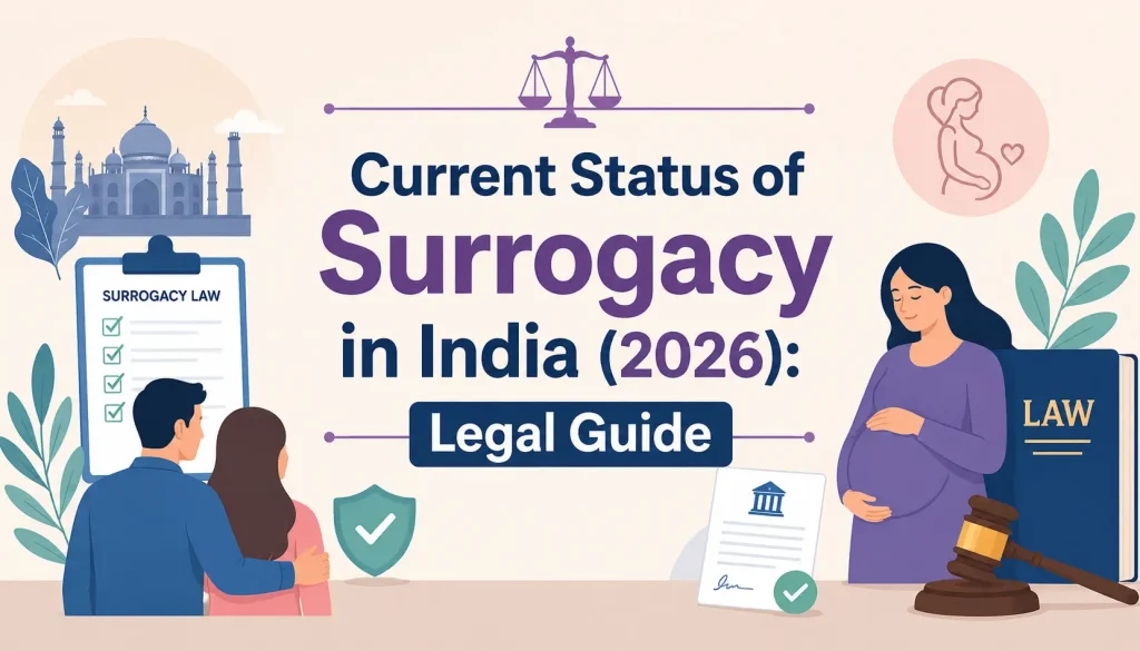 Current Status of Surrogacy in India (2026): Legal Guide