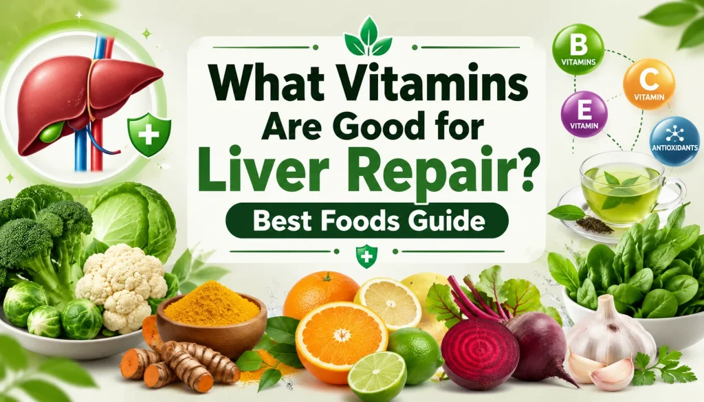 What Vitamins Are Good for Liver Repair? Best Foods Guide 