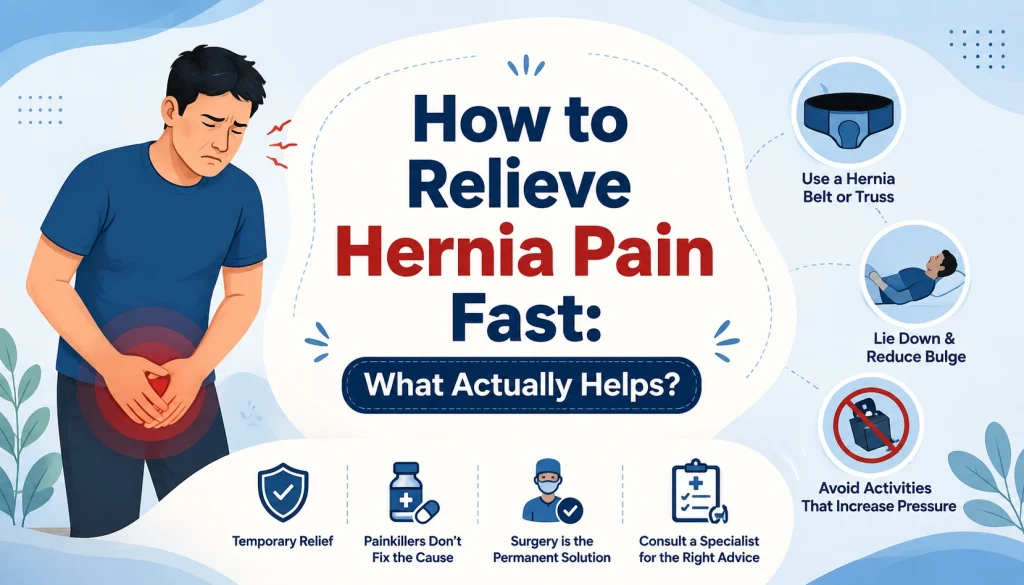 How to Relieve Hernia Pain Fast: What Actually Helps?