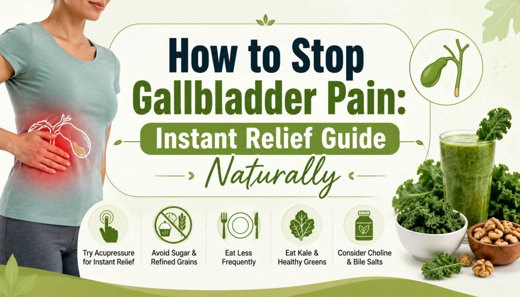 How to Stop Gallbladder Pain: Instant Relief Guide Naturally