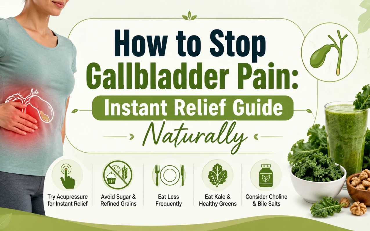 How to Stop Gallbladder Pain