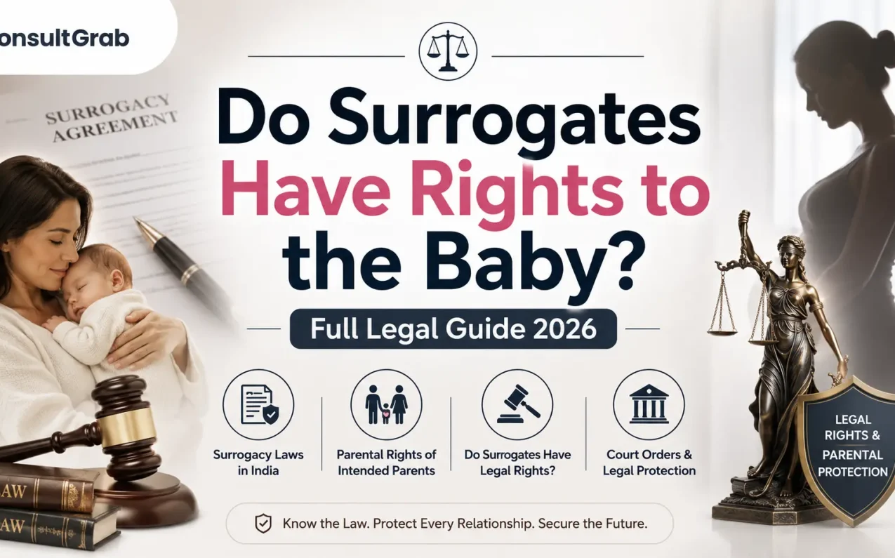 Do Surrogates Have Rights to the Baby? Full Legal Guide 2026 — intended parents and surrogate mother discussing legal parentage documents