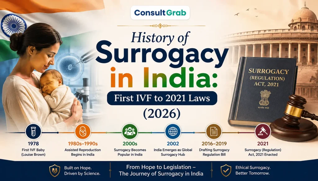 History of Surrogacy in India: First IVF to 2021 Laws (2026)