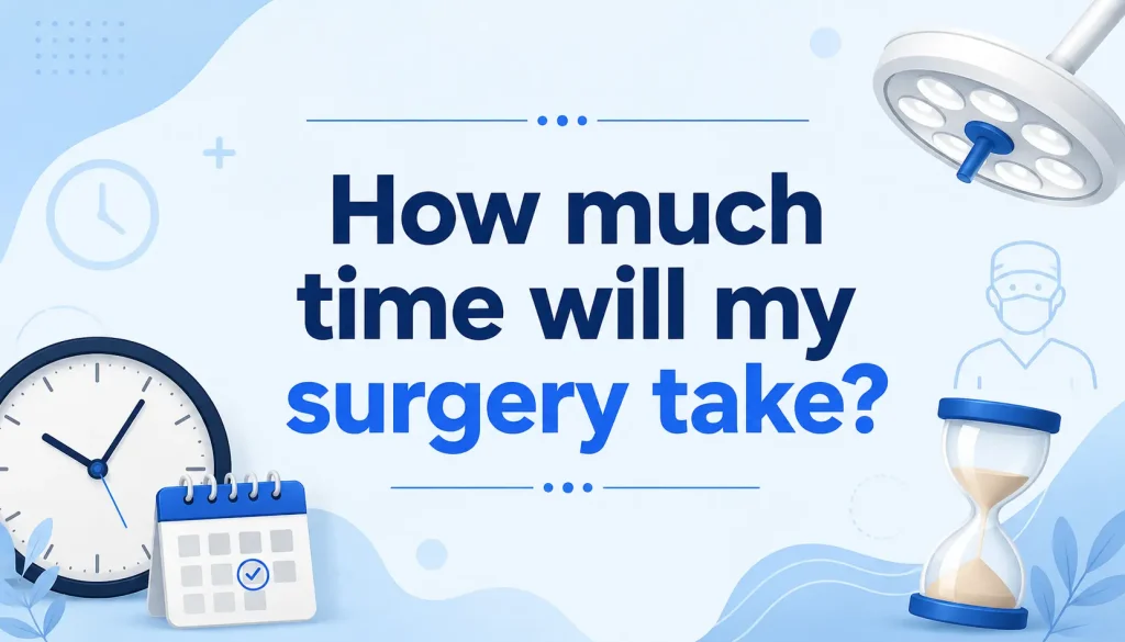 How Much Time Will My Surgery Take? Complete Guide