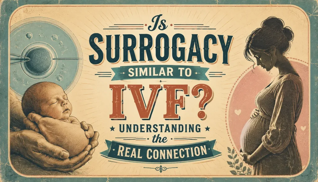 Is Surrogacy Similar to IVF? Understanding the Real Connection