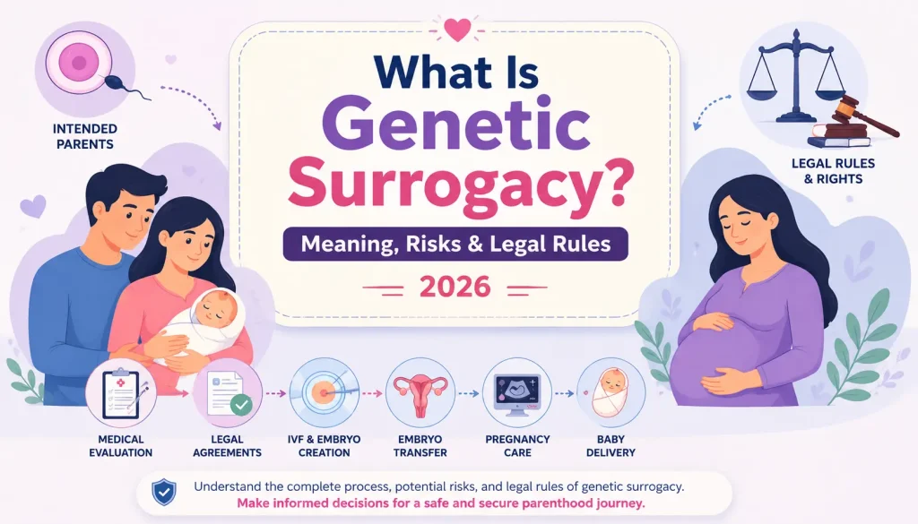 What Is Genetic Surrogacy? Meaning, Risks & Legal Rules 2026