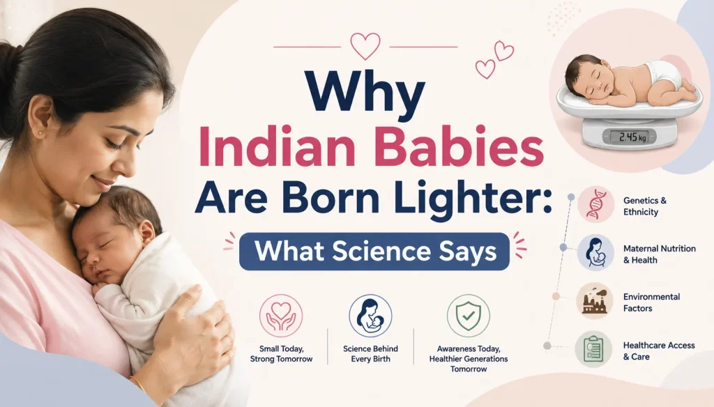 Why Indian Babies Are Born Lighter: What Science Says