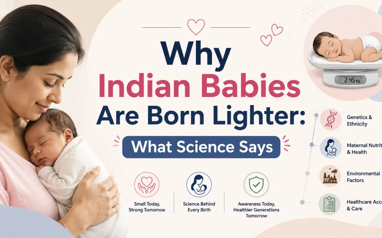 Why Indian Babies Are Born Lighter What Science Says