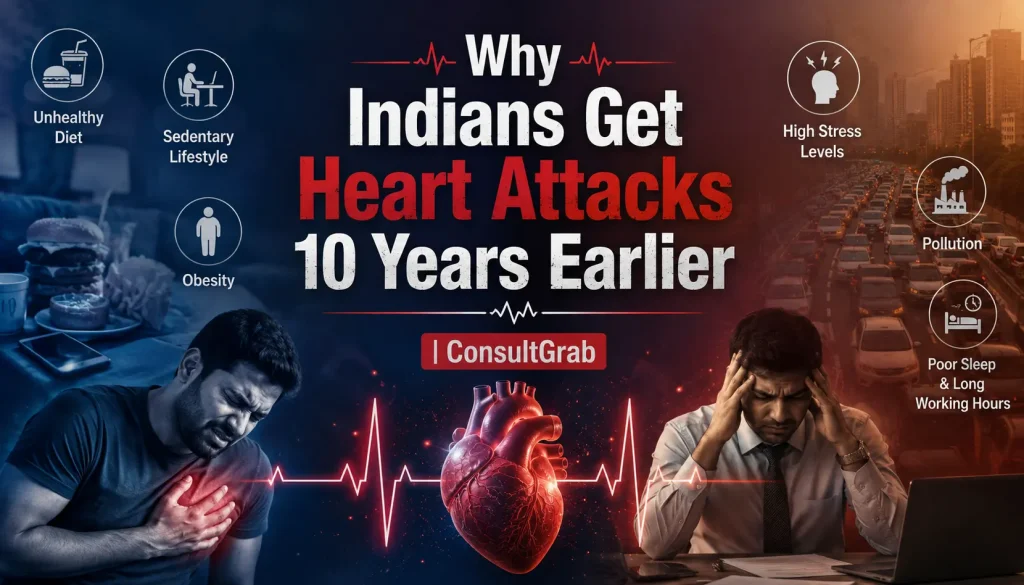 Why Do Indians Get Heart Attacks 10 Years Earlier Than the West?