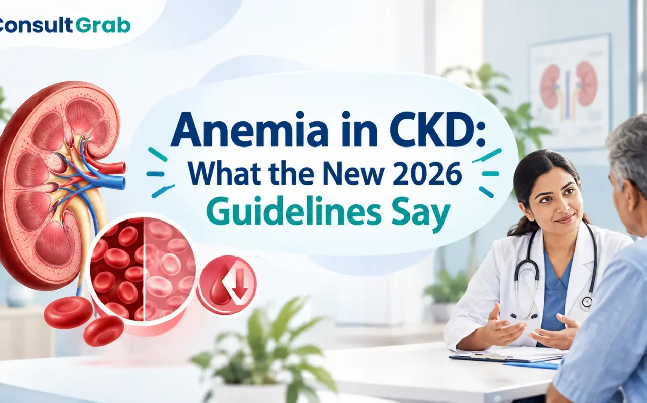 Anemia in CKD: What the New 2026 Guidelines Say — updated recommendations for iron therapy and hemoglobin targets.