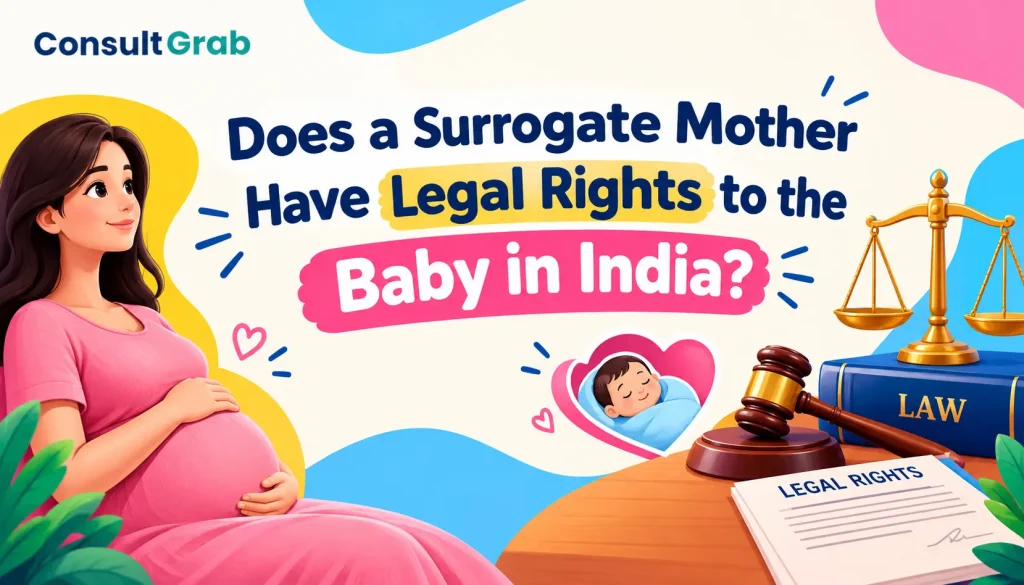Does a Surrogate Mother Have Legal Rights to the Baby in India?