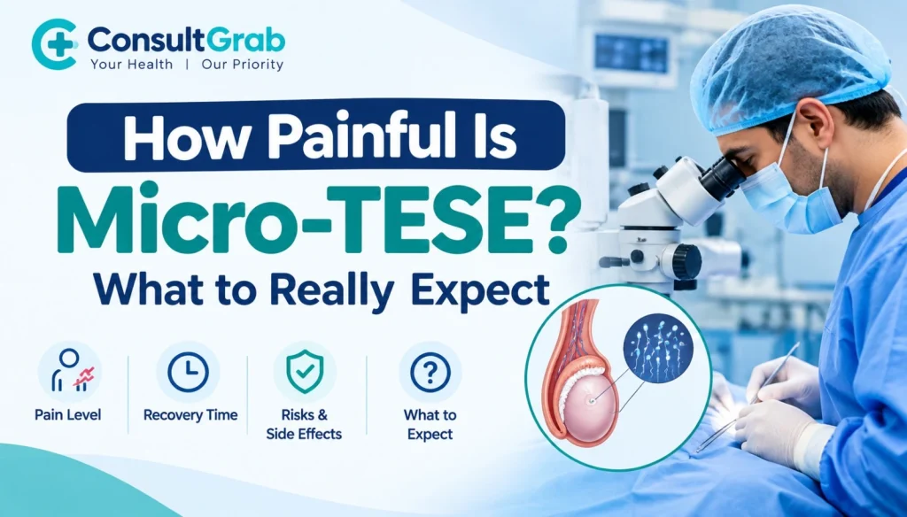 How Painful Is Micro-TESE? What to Really Expect