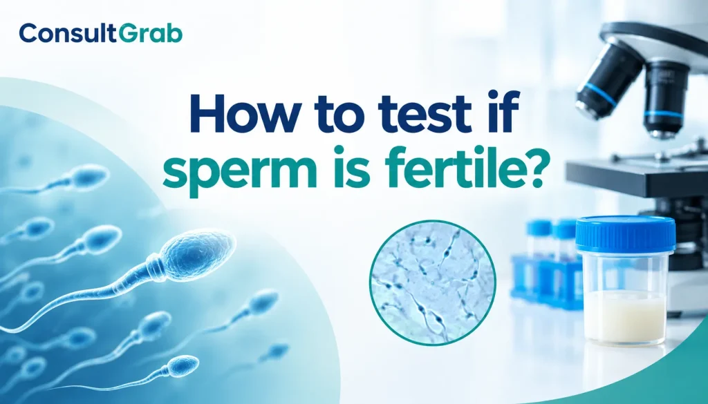 How to Test If Sperm Is Fertile: Tests, Results, and Next Steps