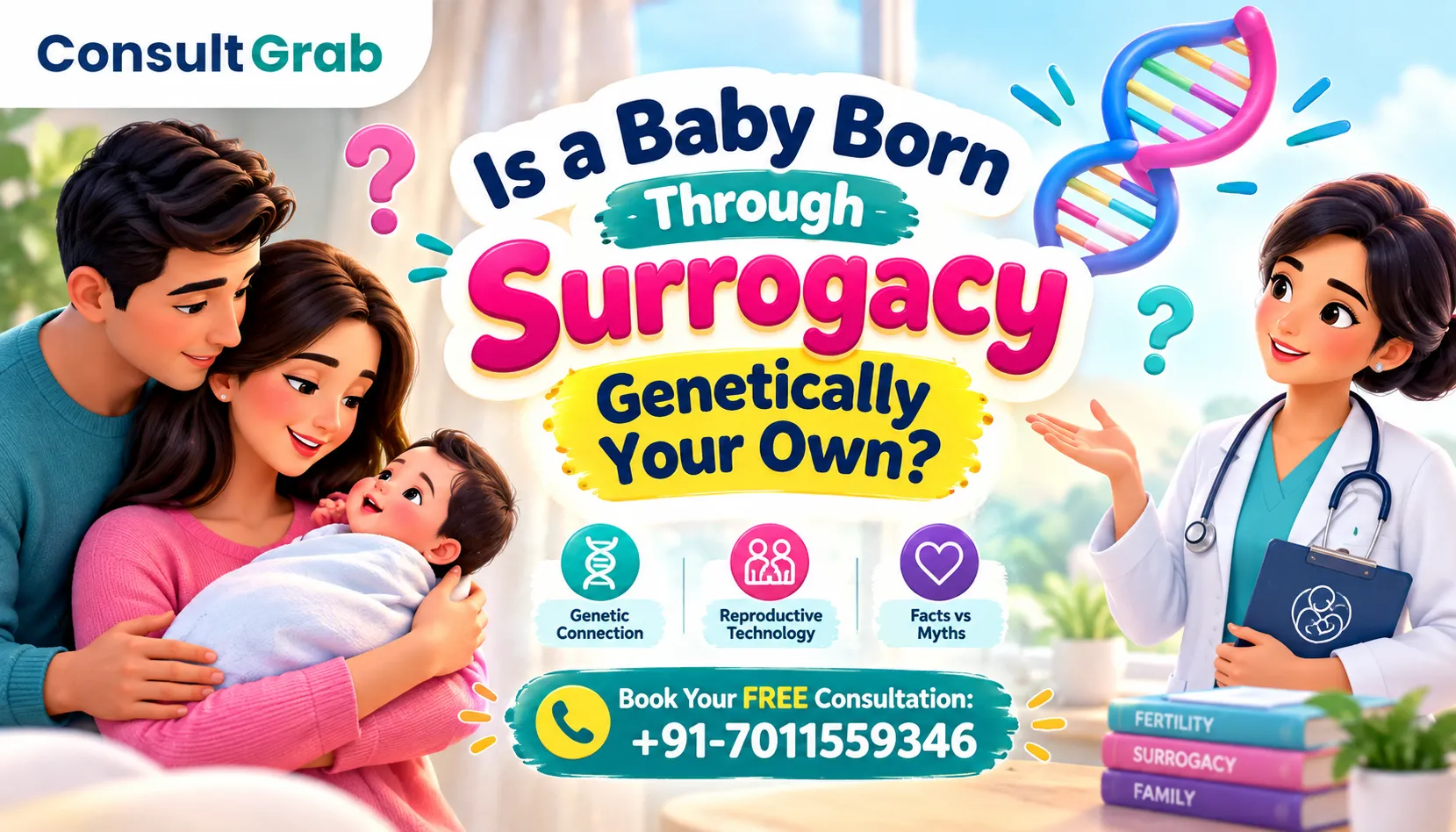 Is a Baby Born Through Surrogacy Genetically Your Own?
