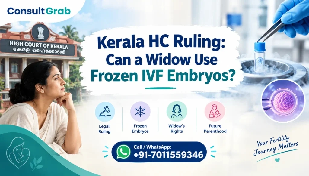 Kerala HC Ruling: Can a Widow Use Frozen IVF Embryos?
