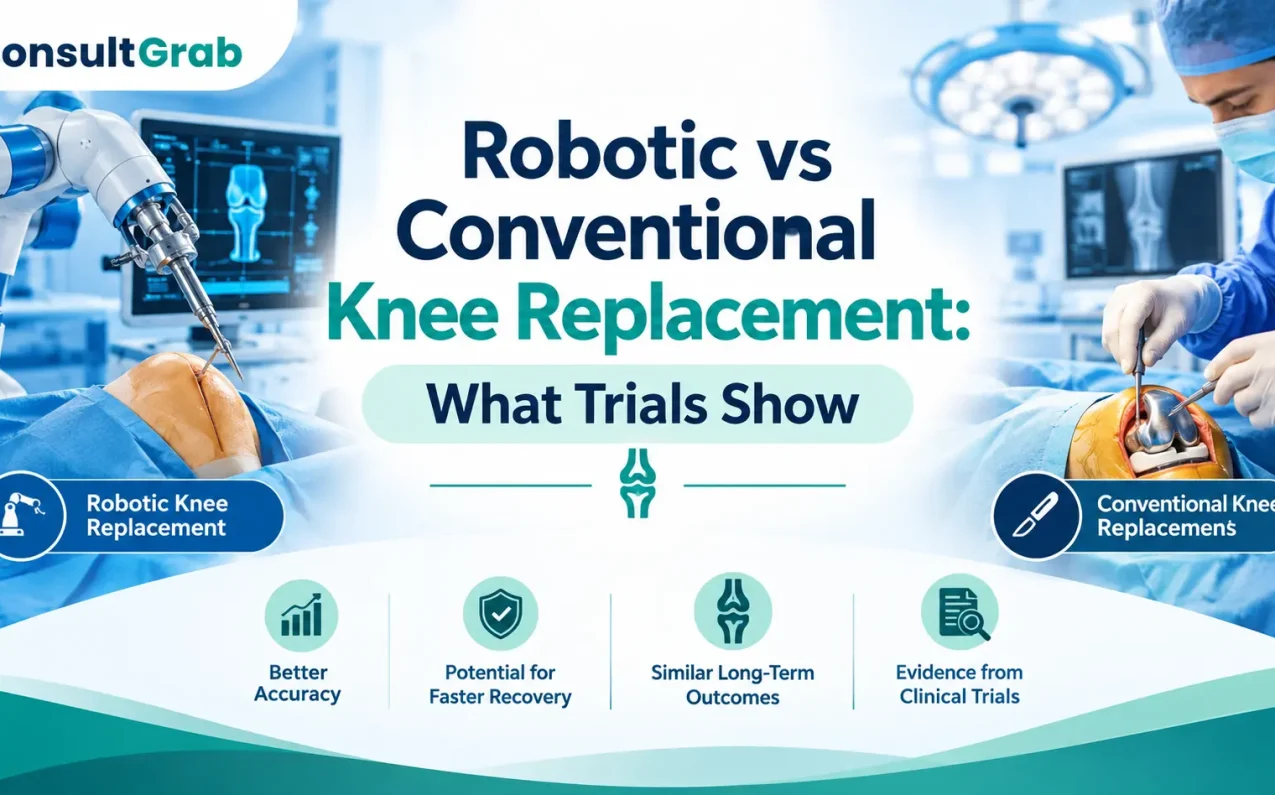 Robotic vs Conventional Knee Replacement: What Trials Show — RACER-Knee results at 12 months.
