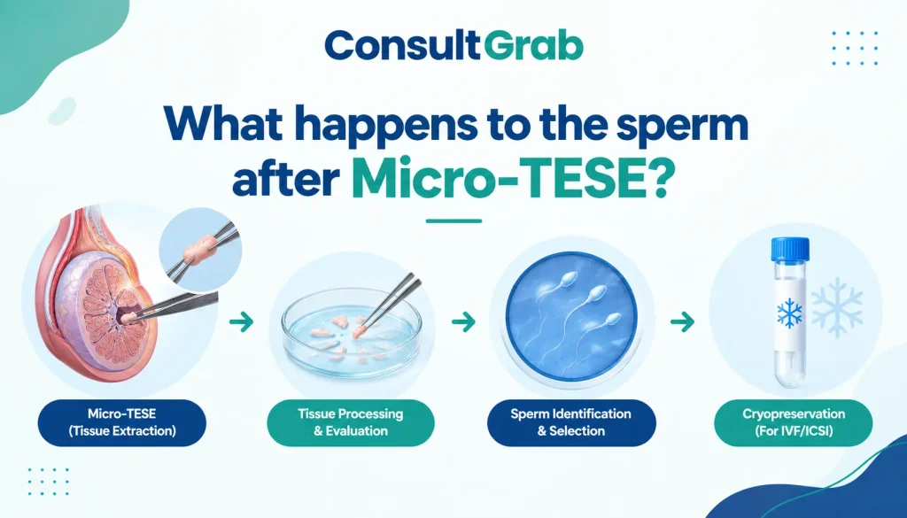 What Happens to the Sperm After Micro-TESE?