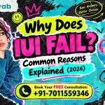 Why Does IUI Fail? Common Reasons Explained (2026) showing the 5 main causes of failed cycles