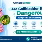 Are Gallbladder Stones Dangerous? Symptoms and Warning Signs - illustration of gallbladder stones blocking the bile duct