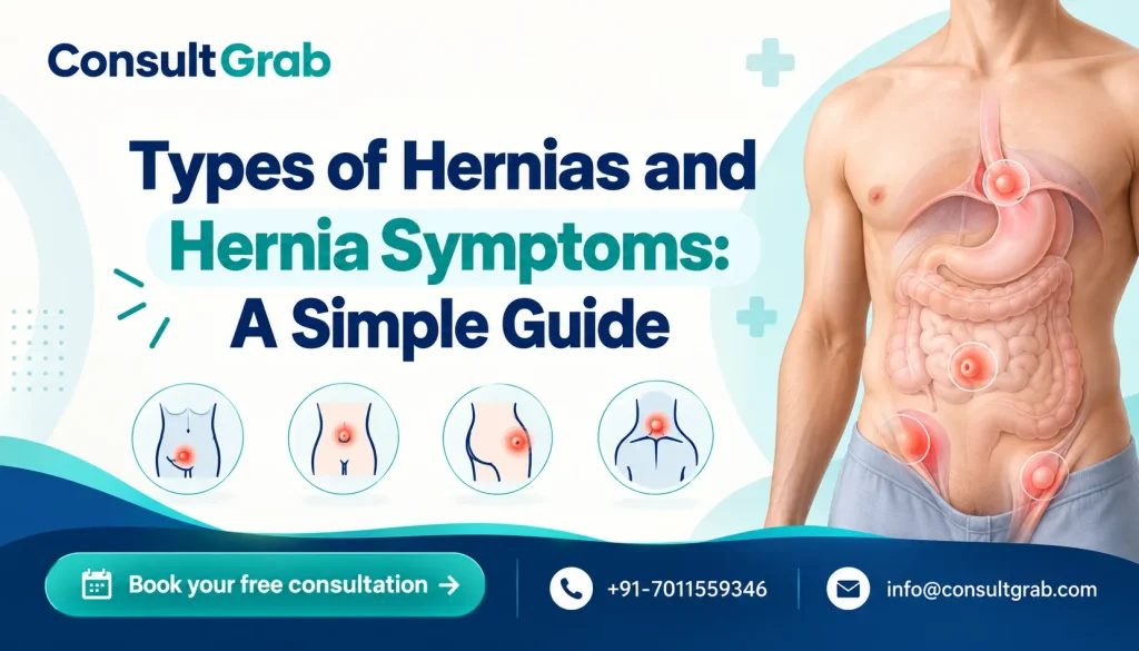 Types of Hernias and Hernia Symptoms: A Simple Guide