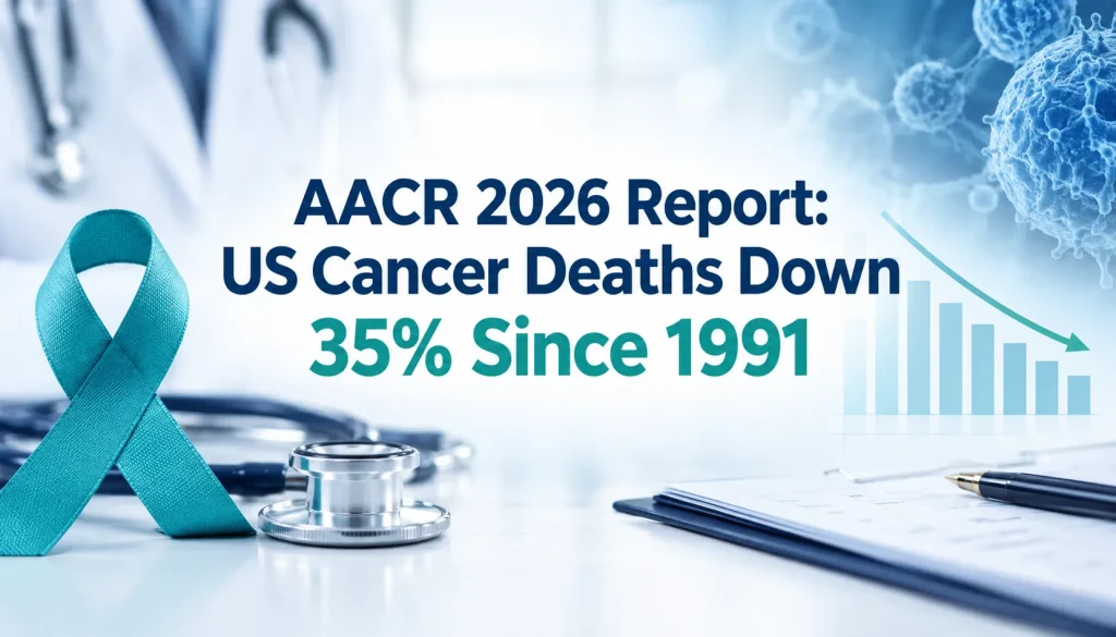 US Cancer Death Rate Down 35% Since 1991, New AACR Report Says