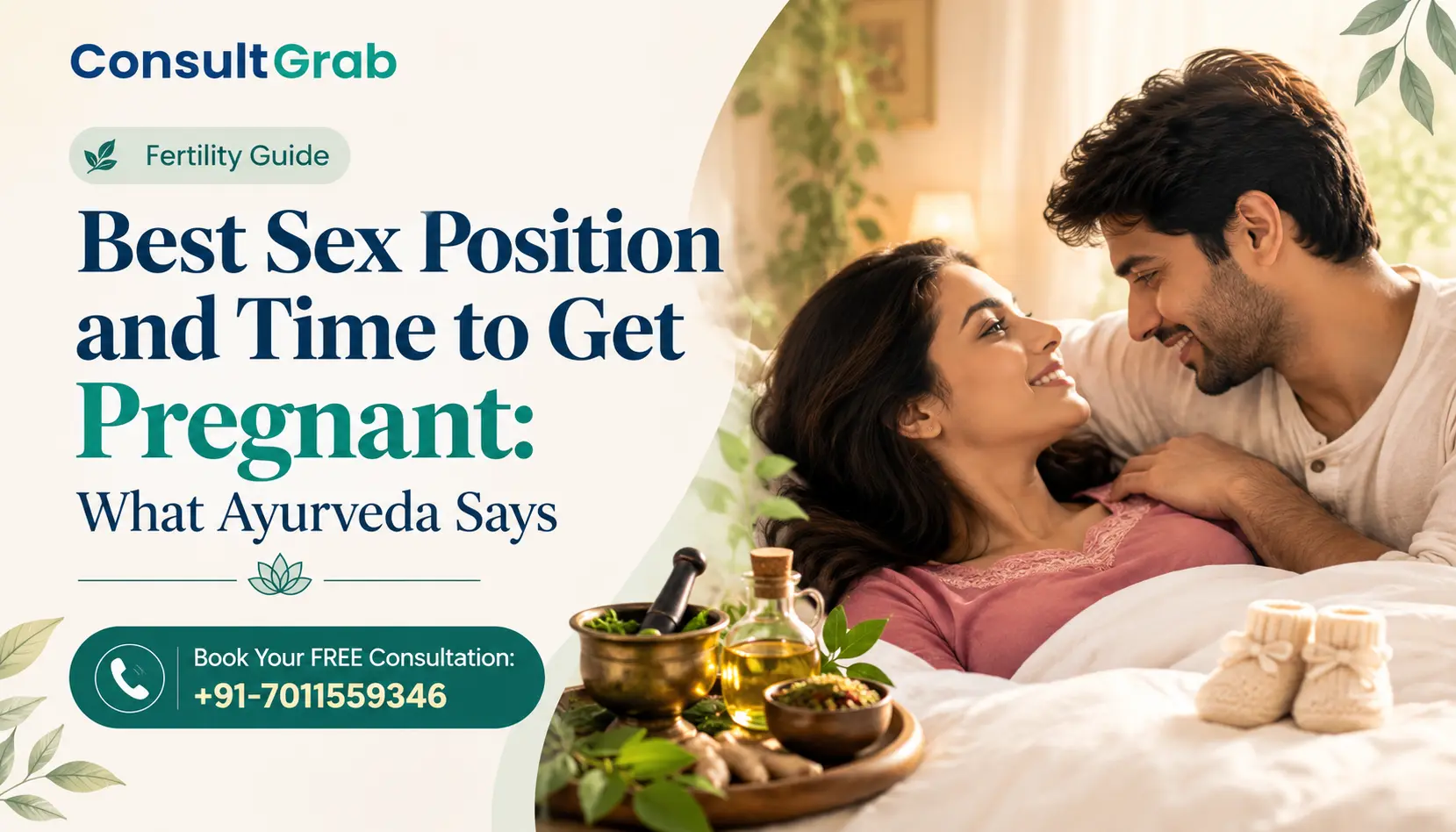 Best Sex Position and Time to Get Pregnant: What Ayurveda Says (2026)