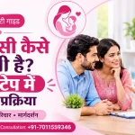 सरोगेसी कैसे होती है? 8 स्टेप में पूरी प्रक्रिया - मेडिकल जाँच से बच्चे के जन्म तक के 8 चरण दिखाता इन्फोग्राफिक