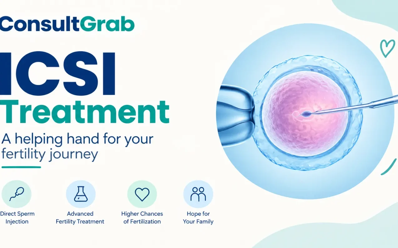 What is ICSI treatment: a single sperm being injected into a mature egg under a microscope