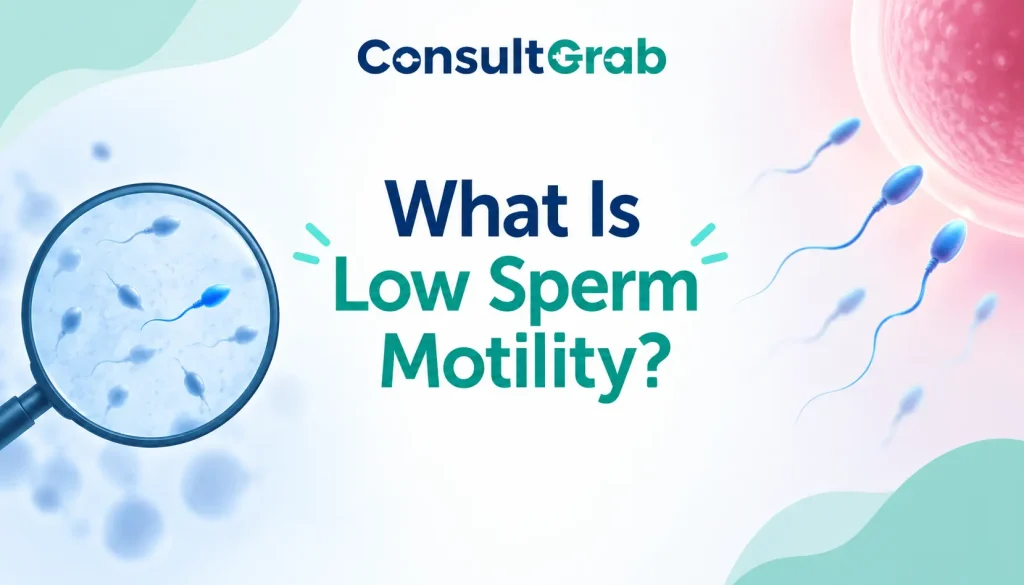 What Is Low Sperm Motility?